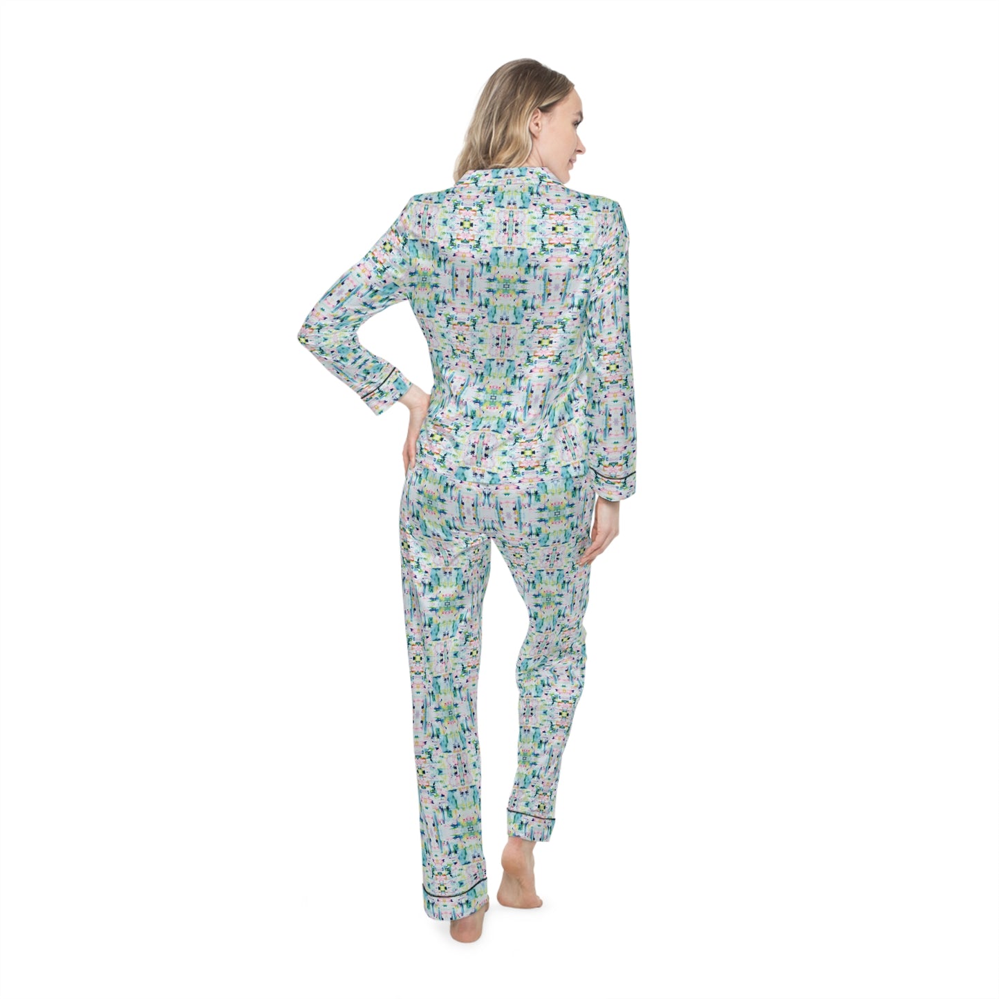 Pony, Women's Satin Pajamas