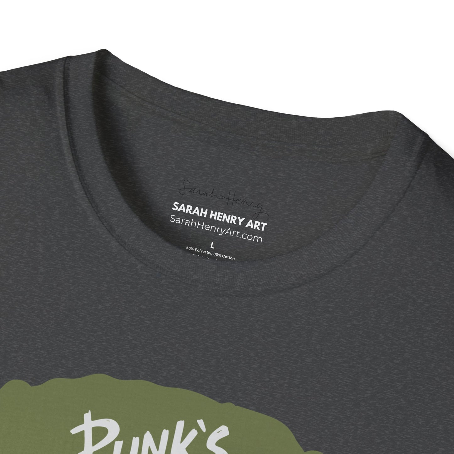 Punks Not Dead Front Graphic Soft T-Shirt