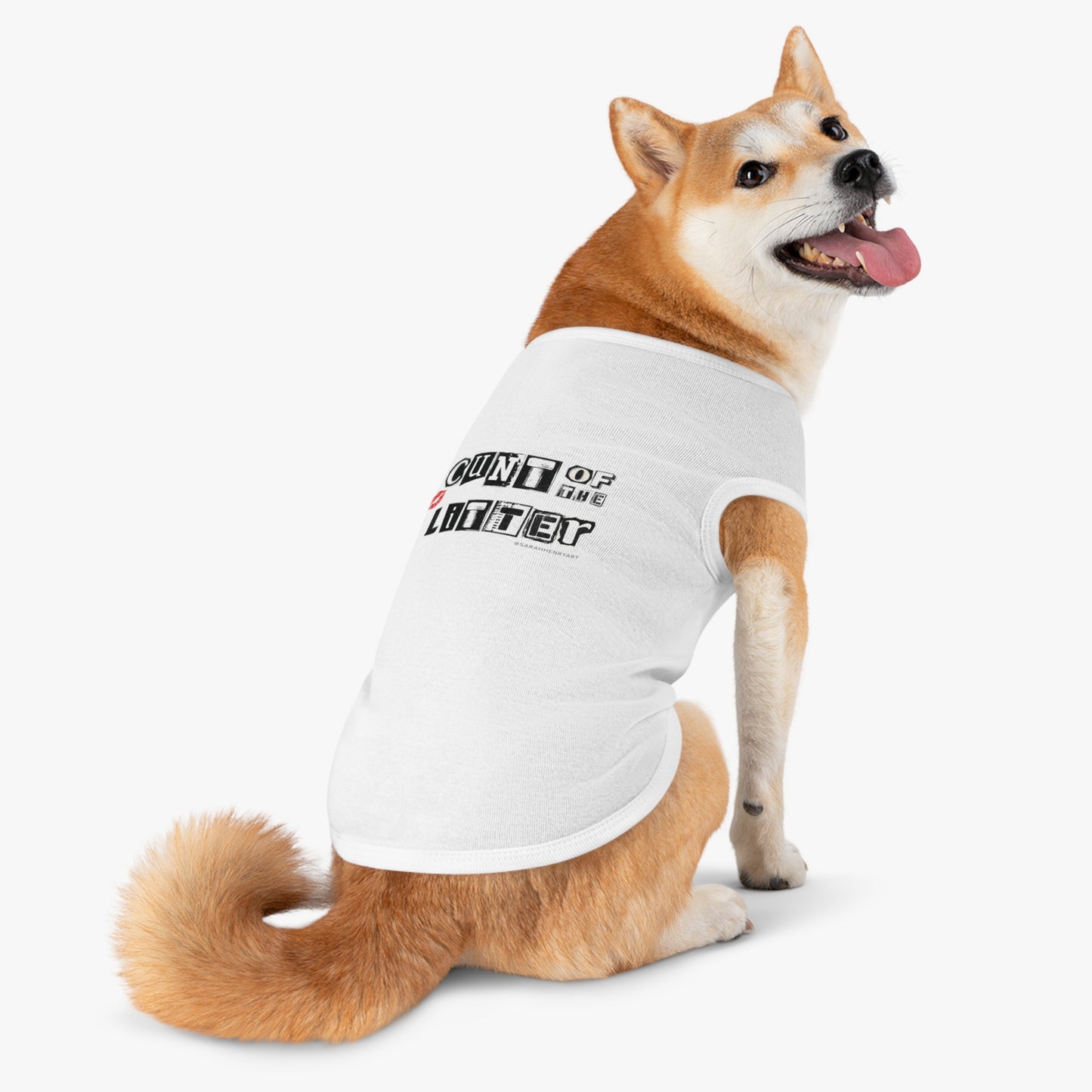 Cunt of the Litter, Pet Tank Top