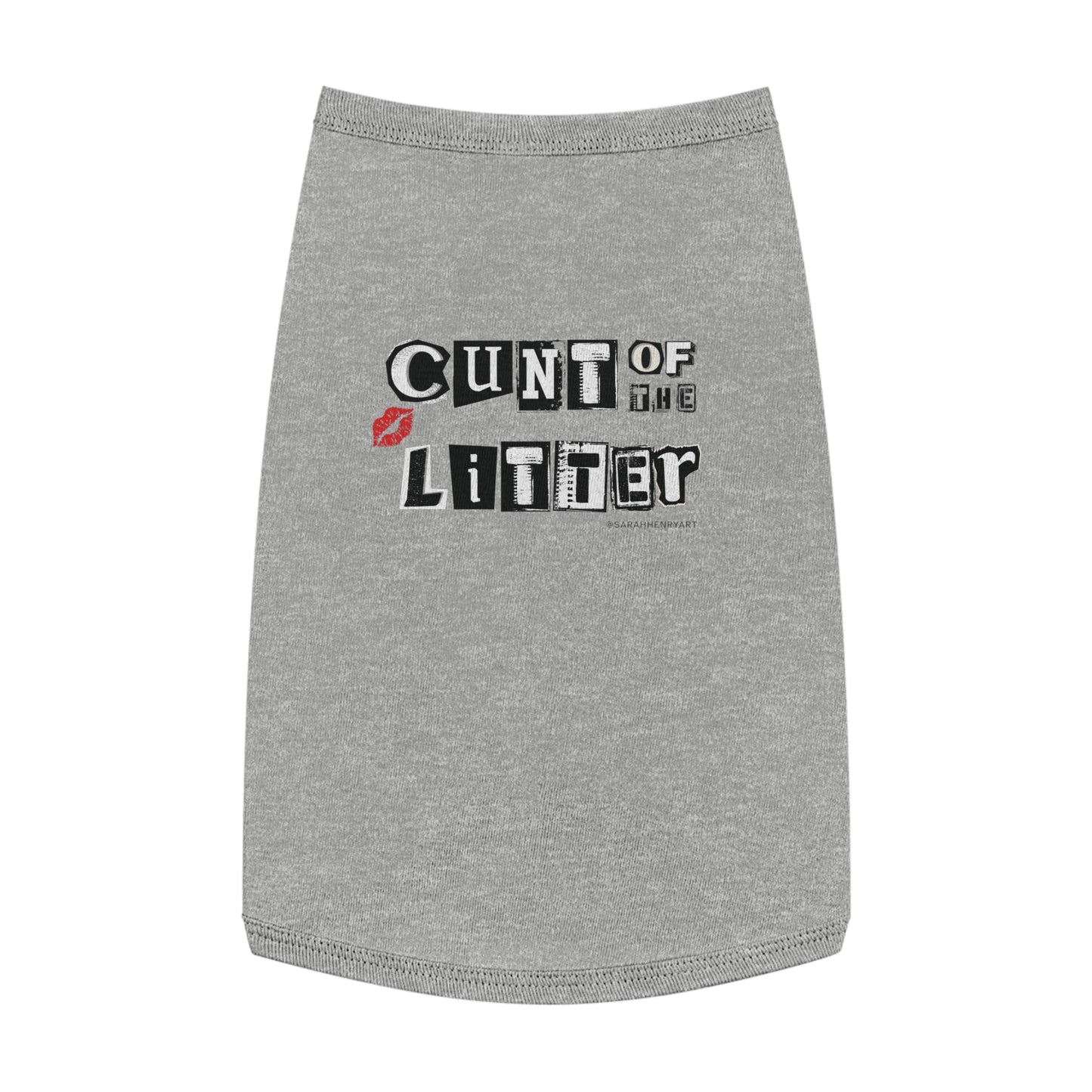 Cunt of the Litter, Pet Tank Top