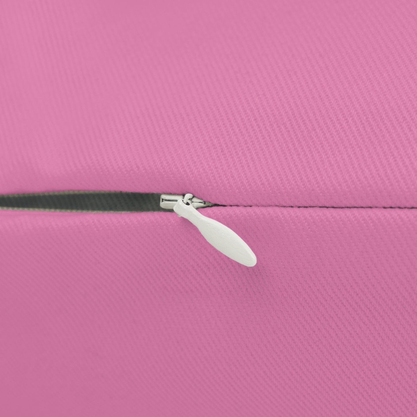 I'm So Happy All Pink Spun Polyester Lumbar Pillow