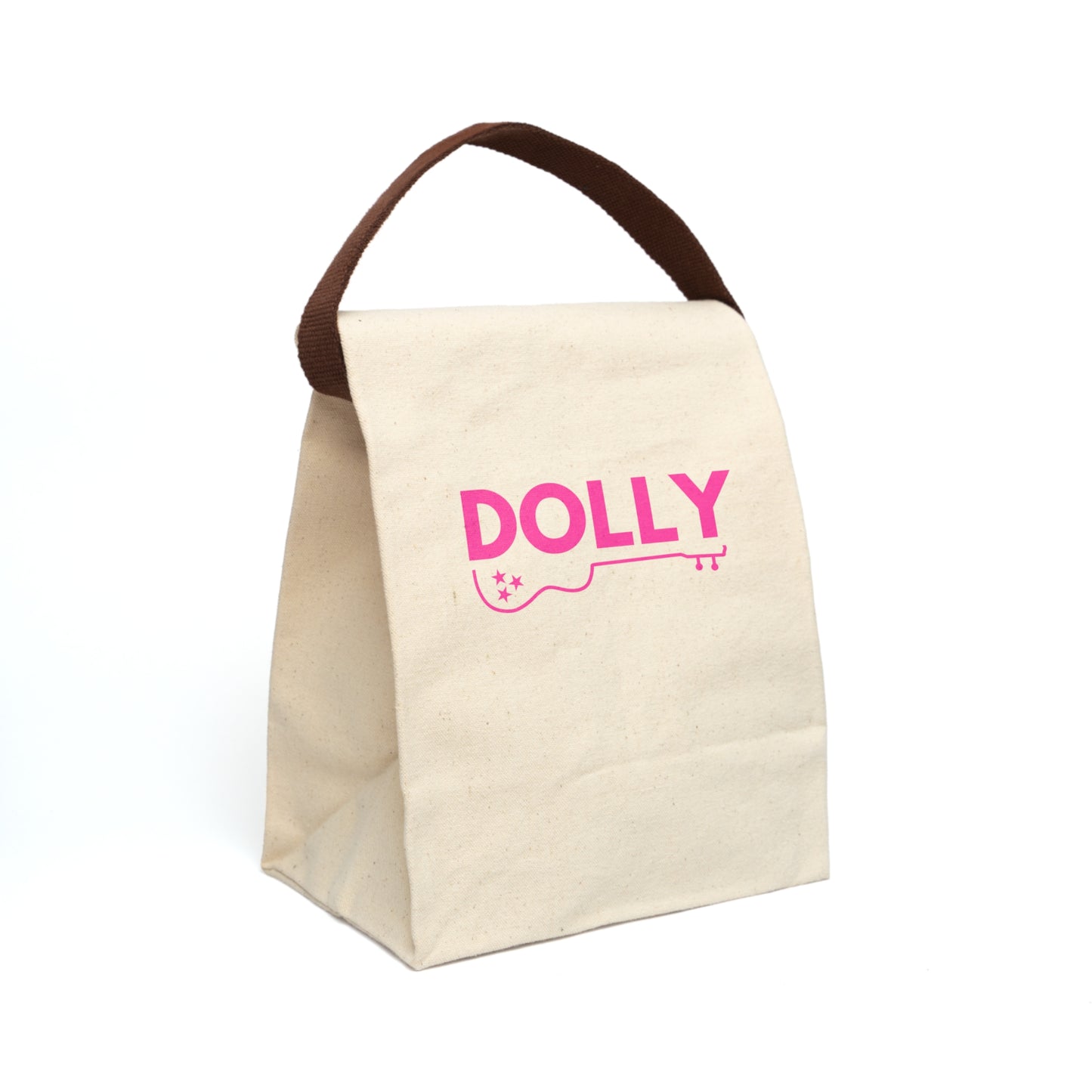 Dolly Canvas Lunch Bag With Strap