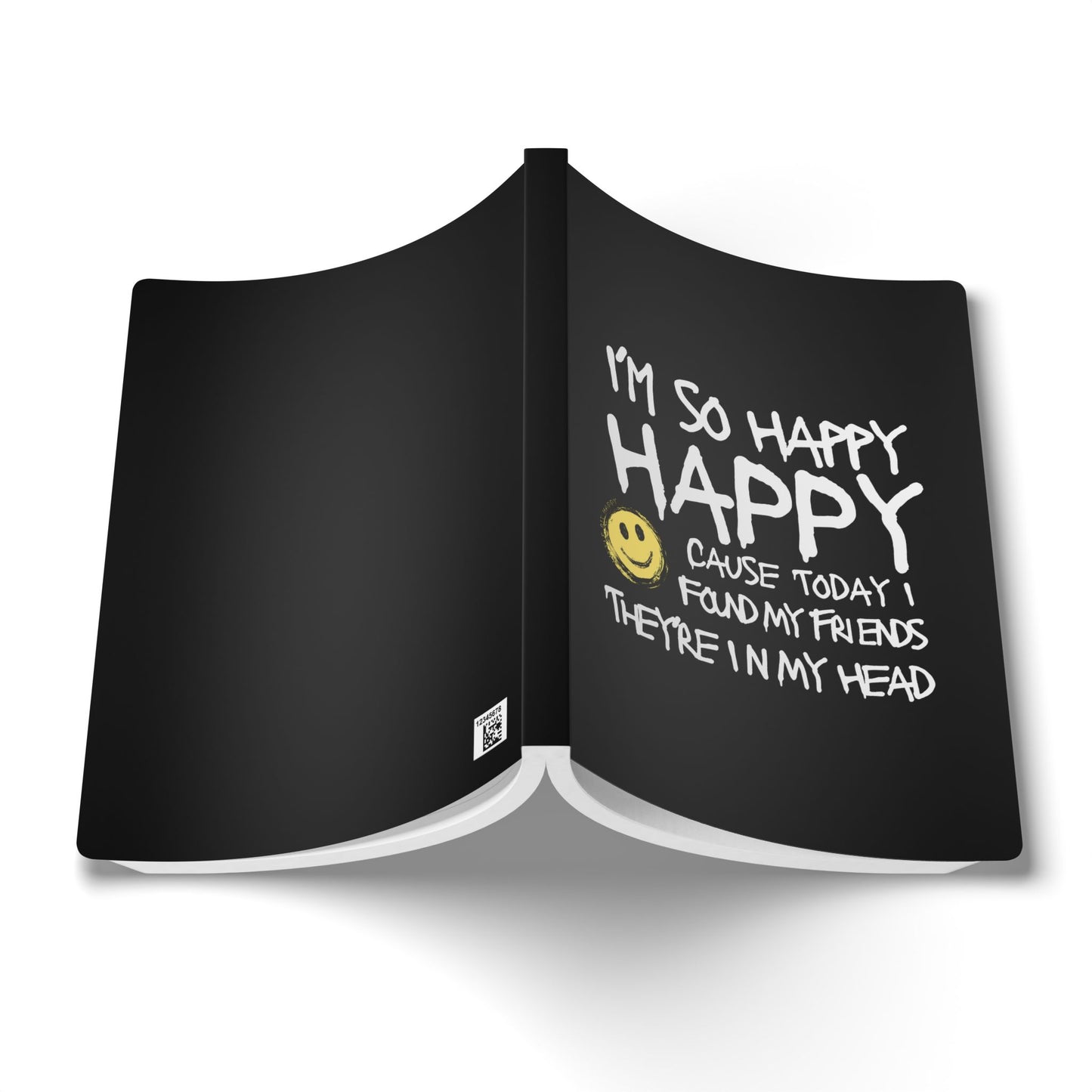 I'm So Happy Softcover Journal, 200 Lined Pages