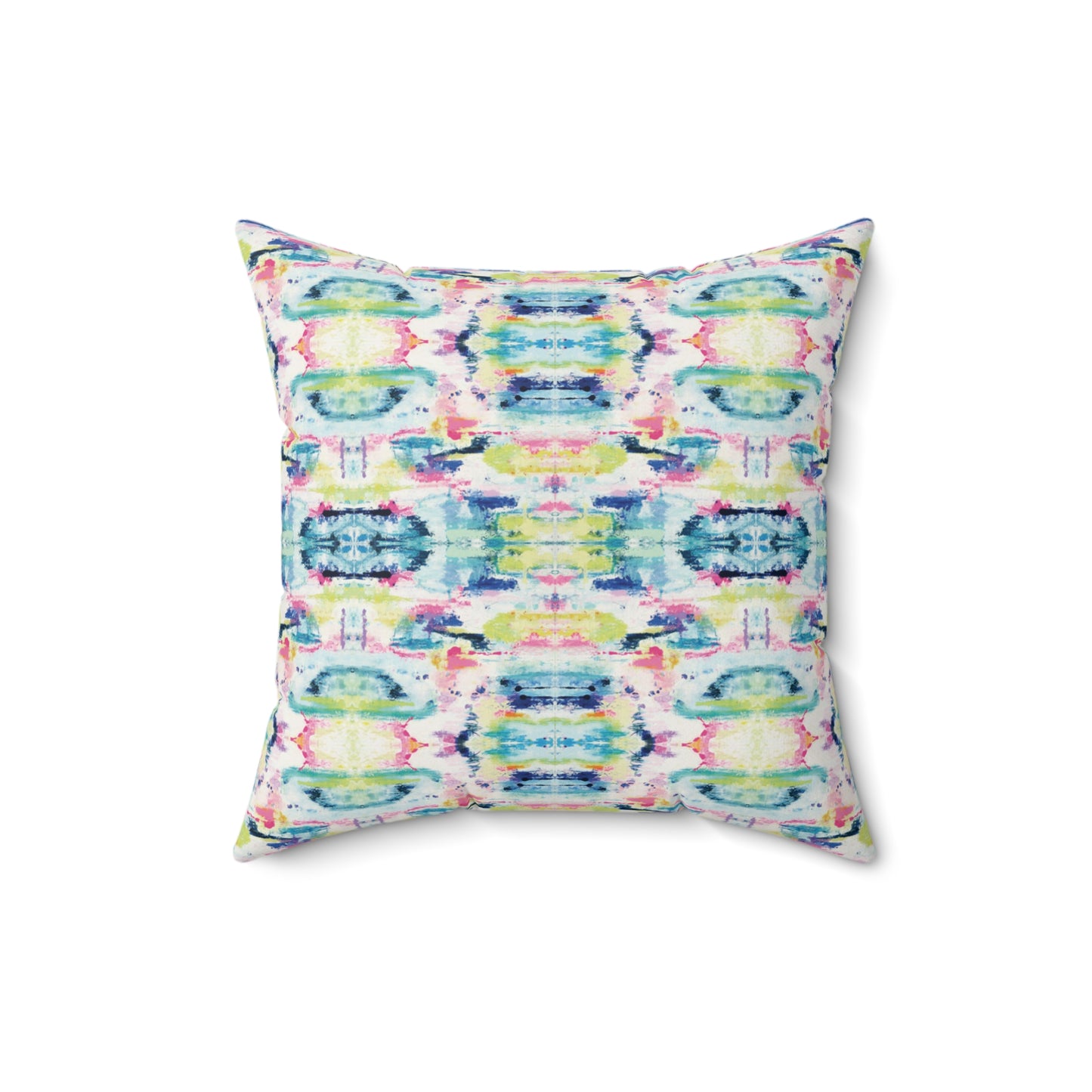 April, Spun Polyester Square Pillow
