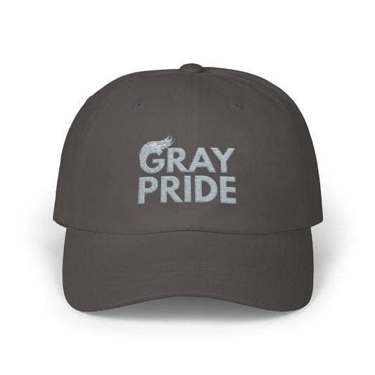 Gray Pride Classic Dad Cap