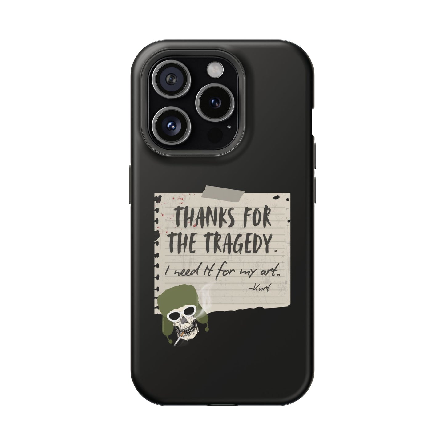 Thanks For The Tragedy, Impact-Resistant Phone Case