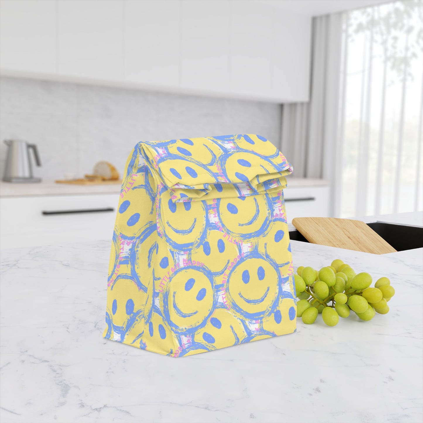 Little Bit Happy Polyester Insulated Lunch Bag