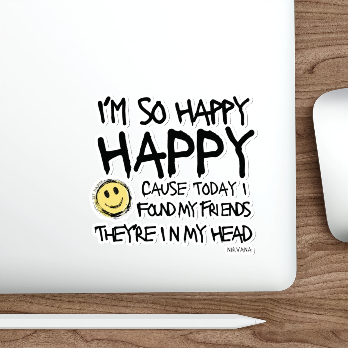 I'm So Happy Die-Cut Stickers