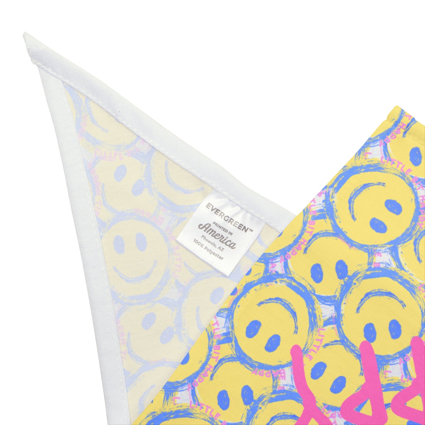 I'm So Happy Pet Bandana