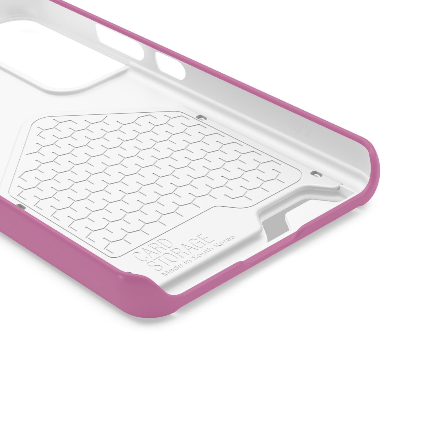 I'm So Happy Light Pink Phone Case With Card Holder