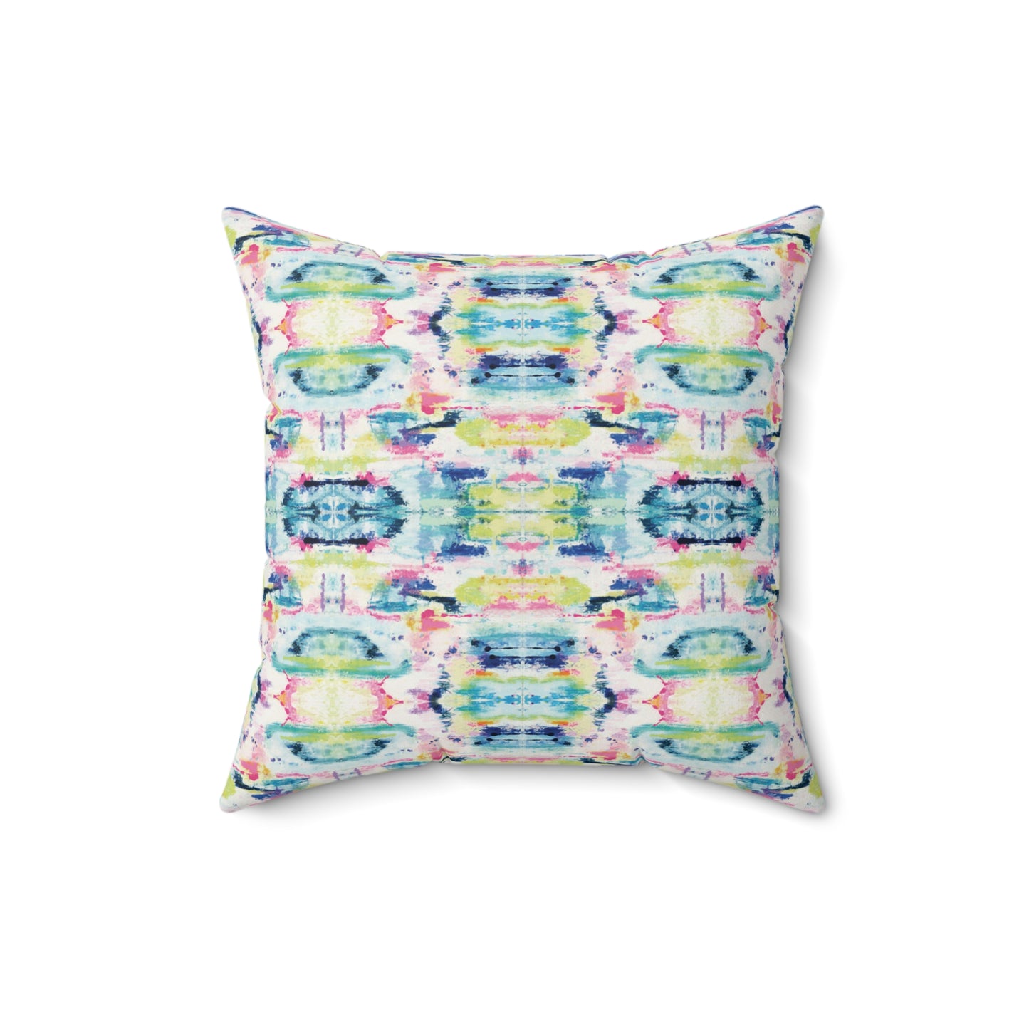 April, Spun Polyester Square Pillow