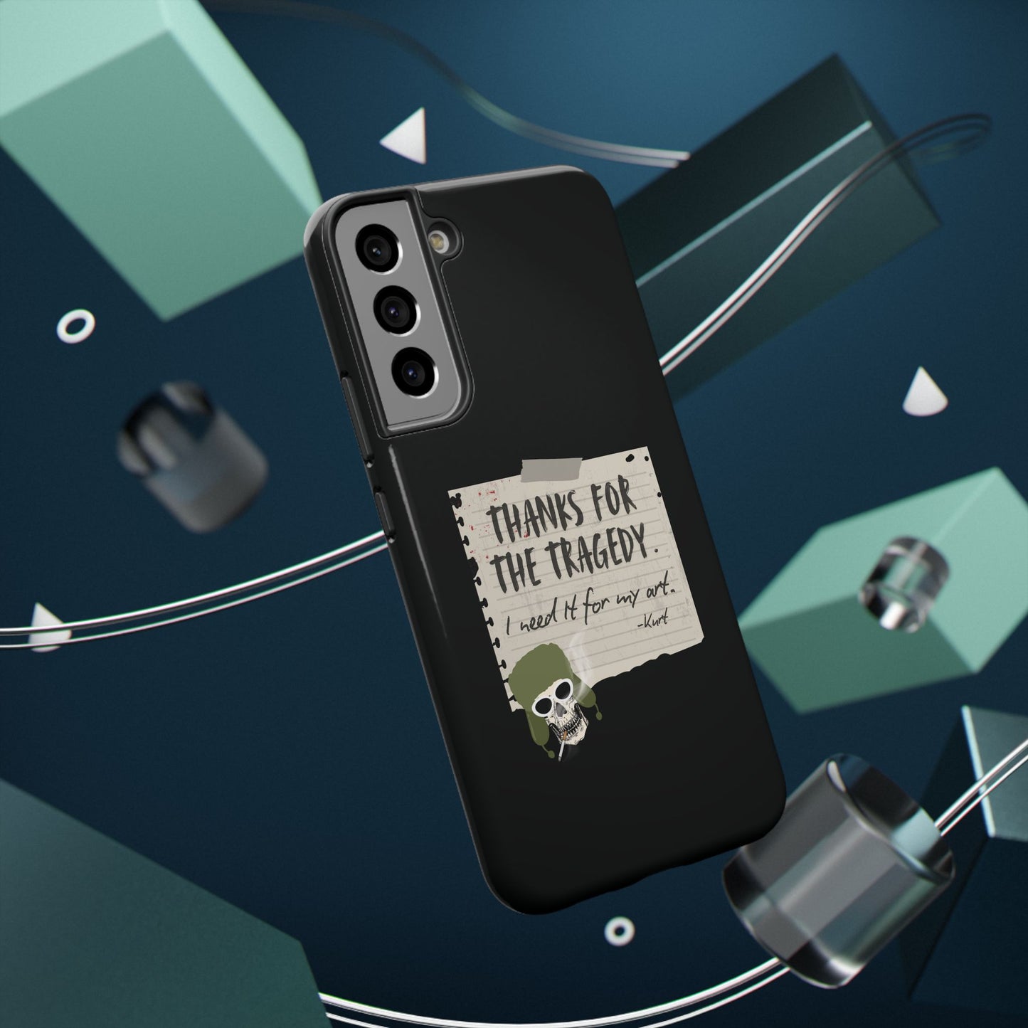 Thanks For The Tragedy, Impact-Resistant Phone Case