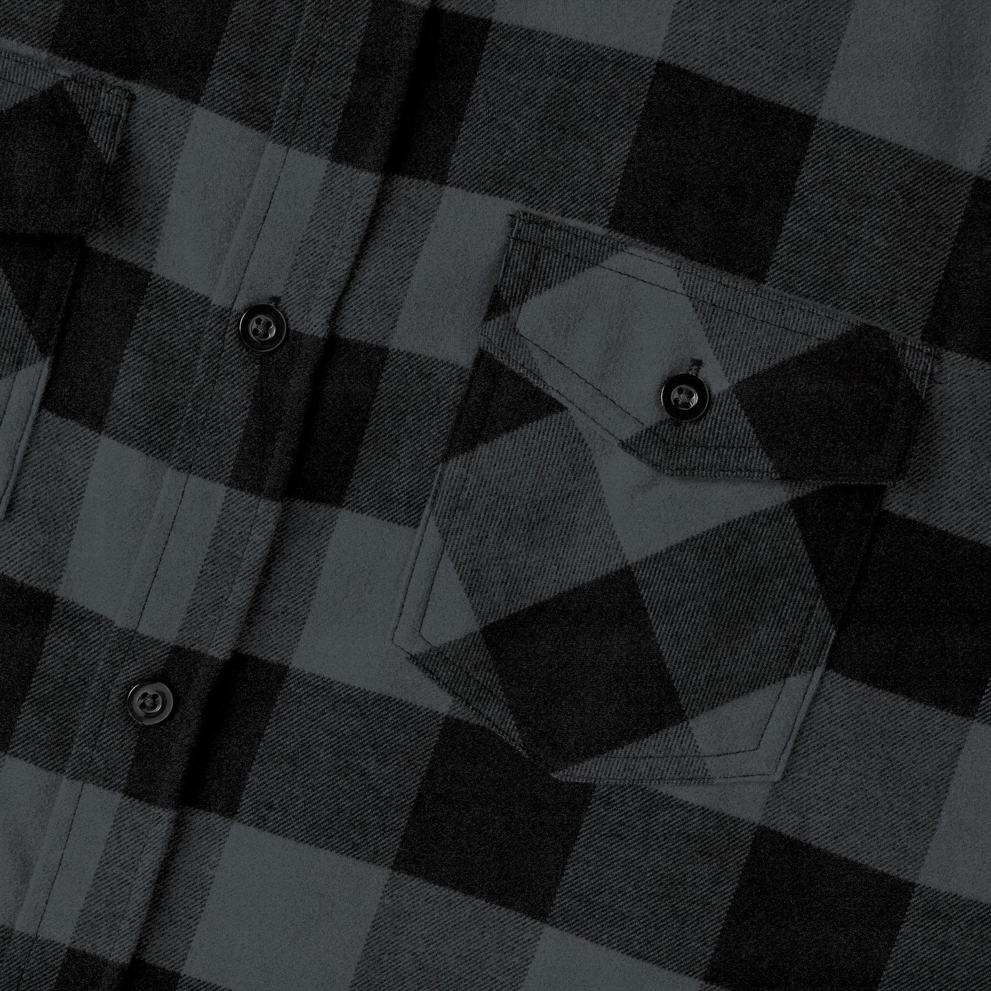 Kali Unisex Flannel Shirt – Bold Tiger Graphic on Black Buffalo Plaid
