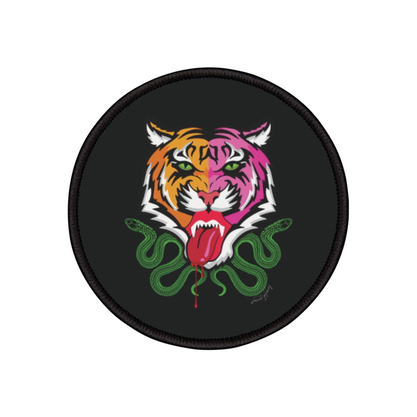 Kali Iron-On Patches, 2 Shapes