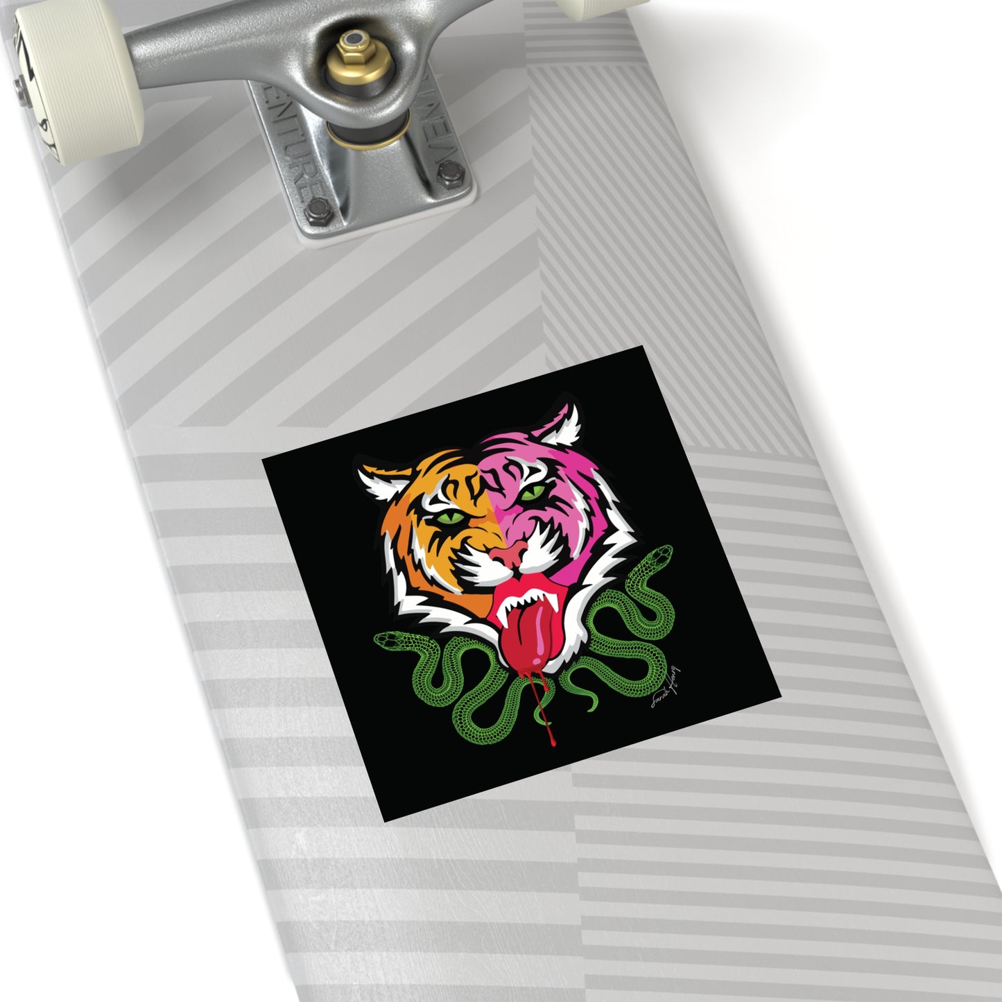 Kali Waterproof Square Sticker