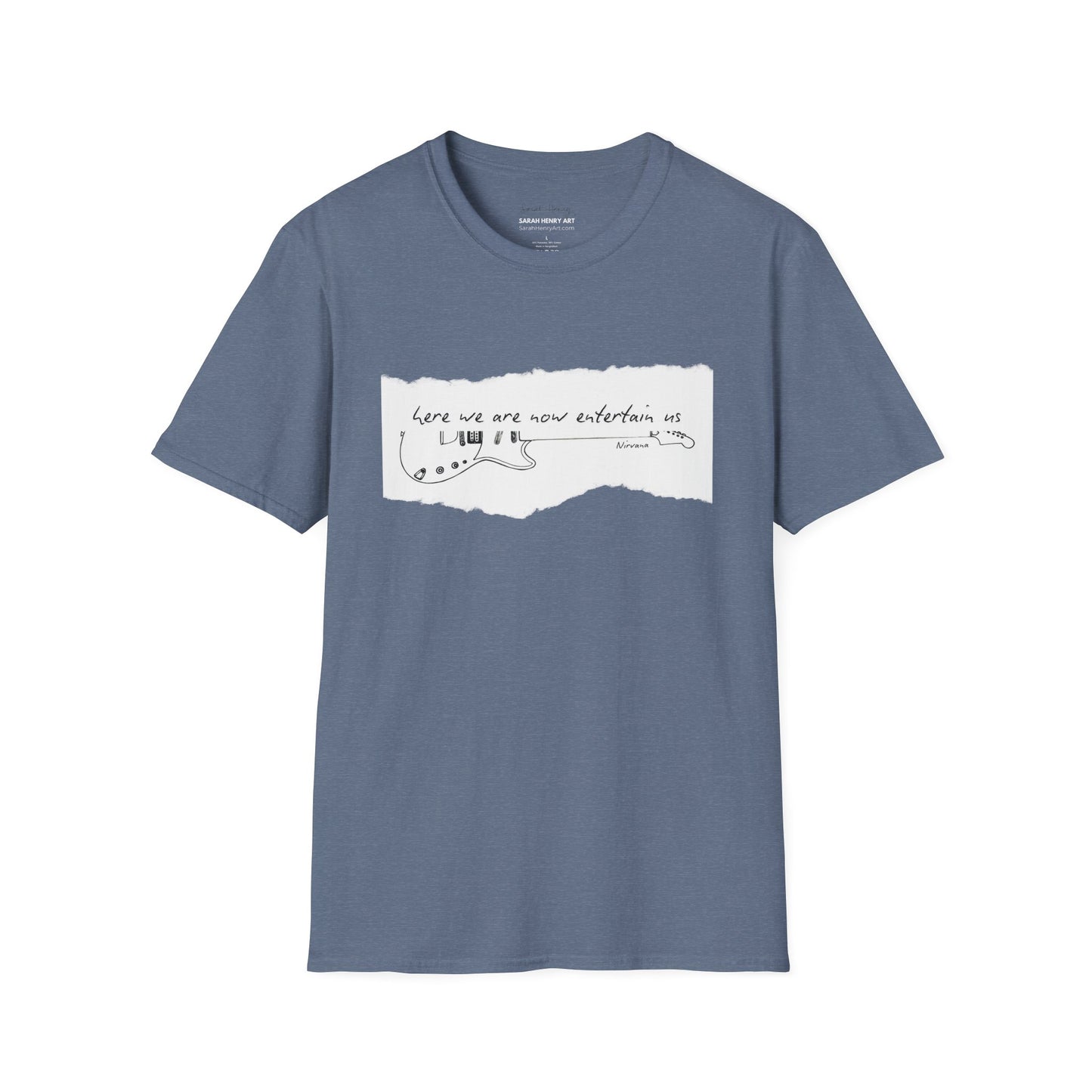 Here We Are Now, Unisex Soft T-Shirt
