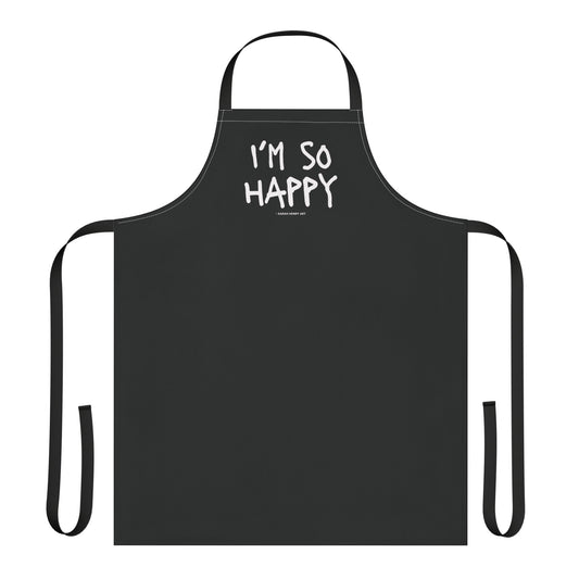 I'm So Happy Apron, 4 Colors