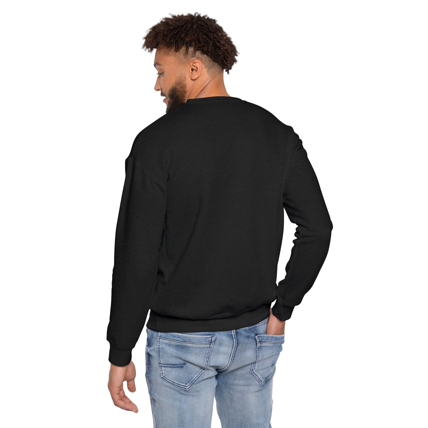 Little Bit Happy Unisex Drop Shoulder Sweatshirt