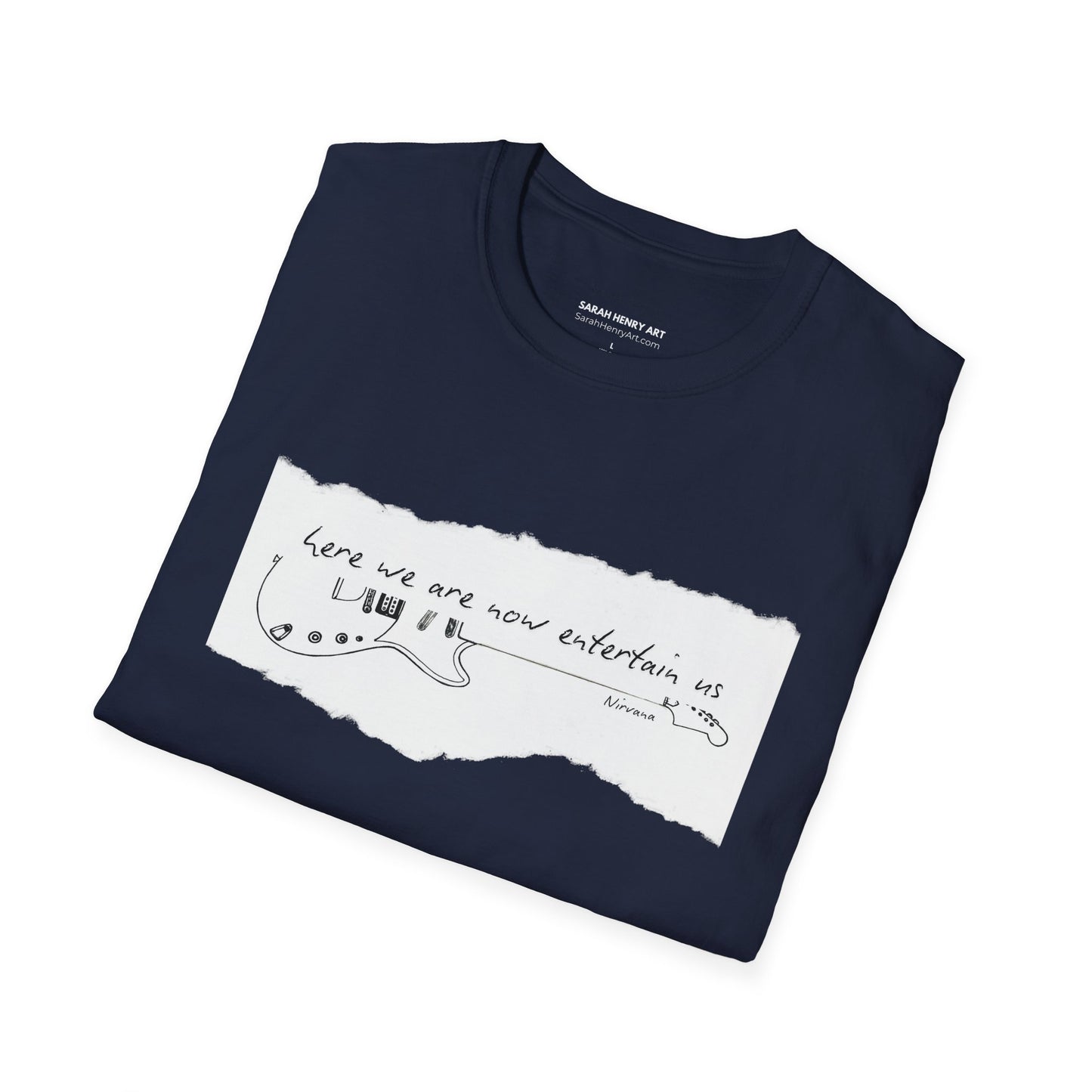 Here We Are Now, Unisex Soft T-Shirt