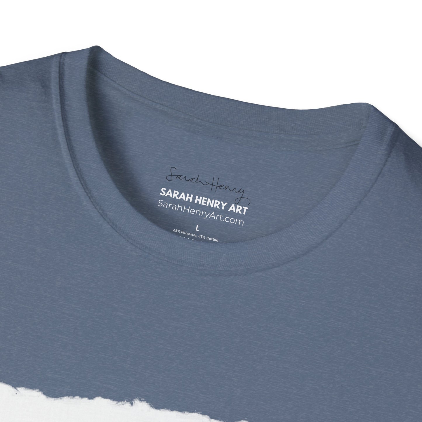 Here We Are Now, Unisex Soft T-Shirt