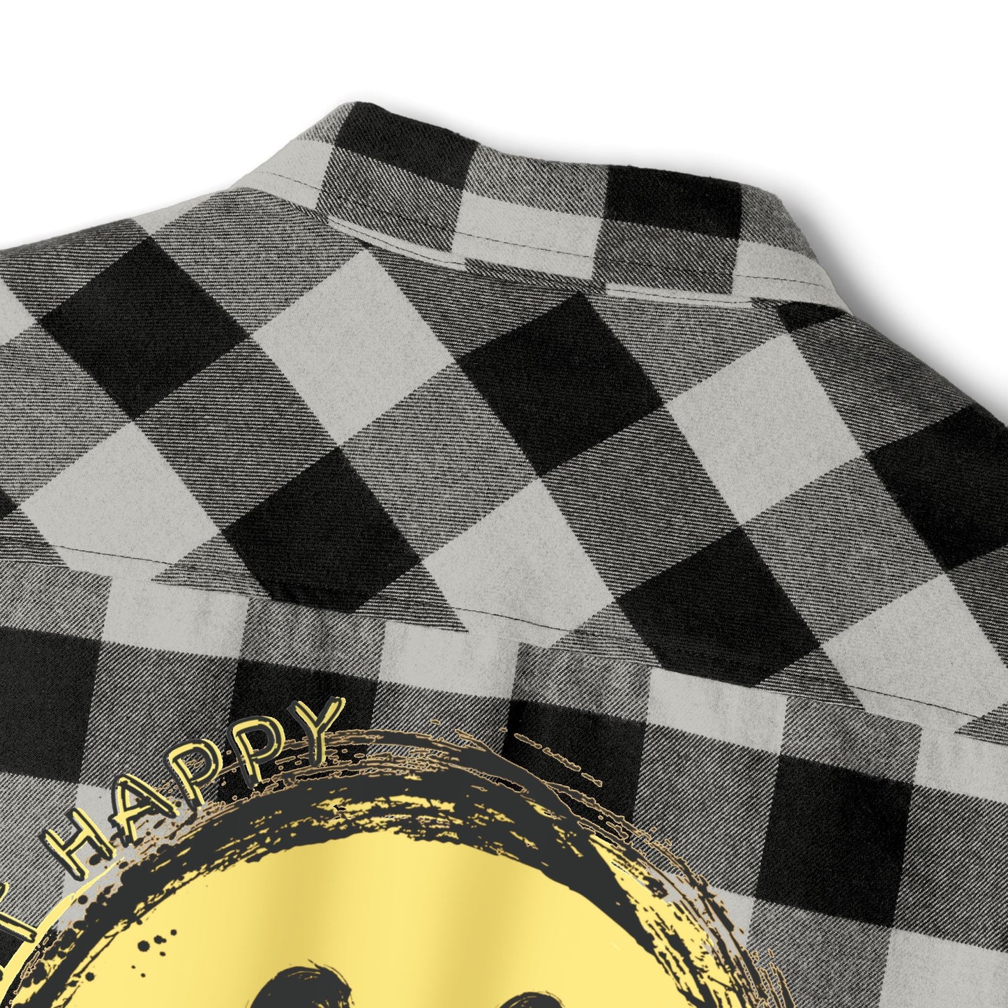 I'm so Happy Unisex Flannel Shirt