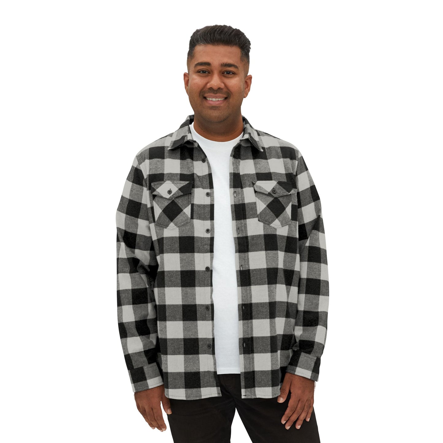 I'm so Happy Unisex Flannel Shirt