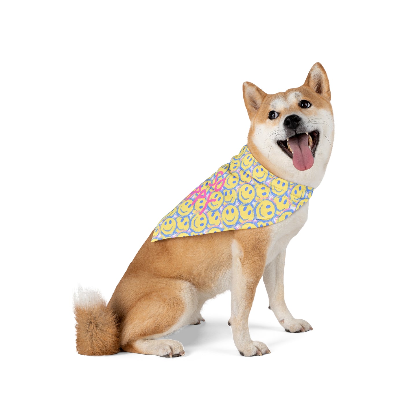 I'm So Happy Pet Bandana