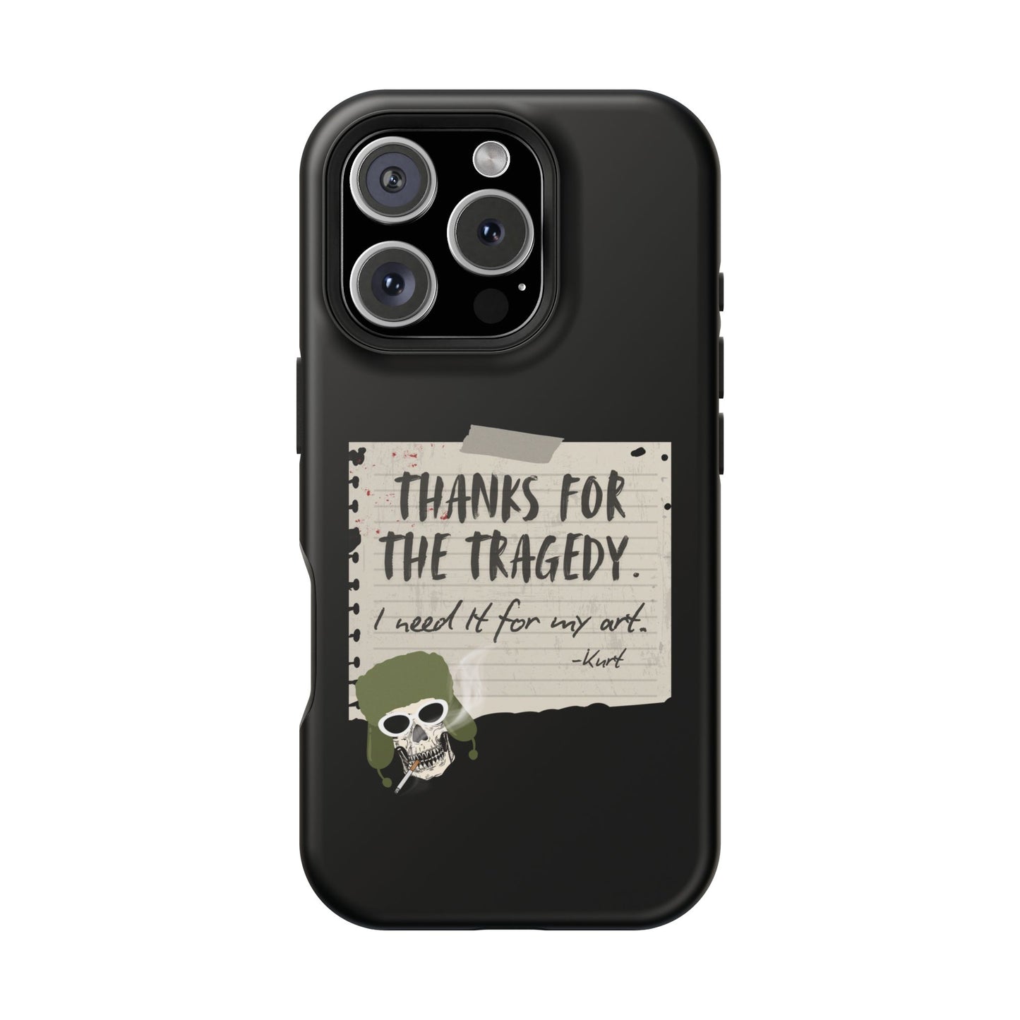 Thanks For The Tragedy, Impact-Resistant Phone Case
