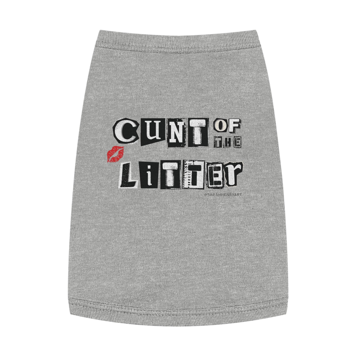 Cunt of the Litter, Pet Tank Top