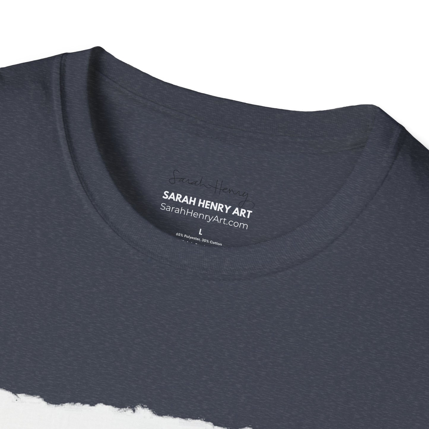 Here We Are Now, Unisex Soft T-Shirt