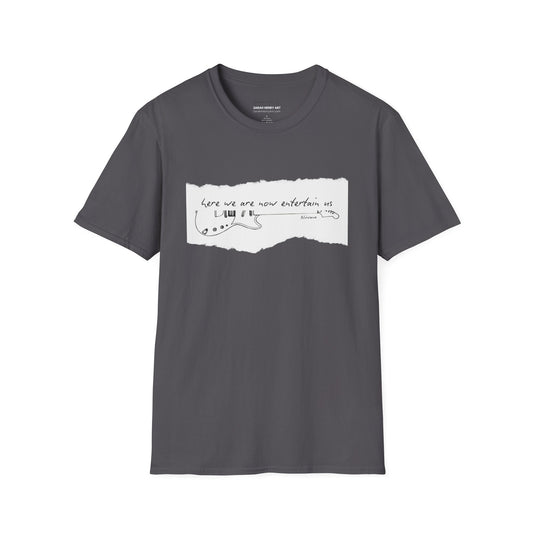 Here We Are Now, Unisex Soft T-Shirt