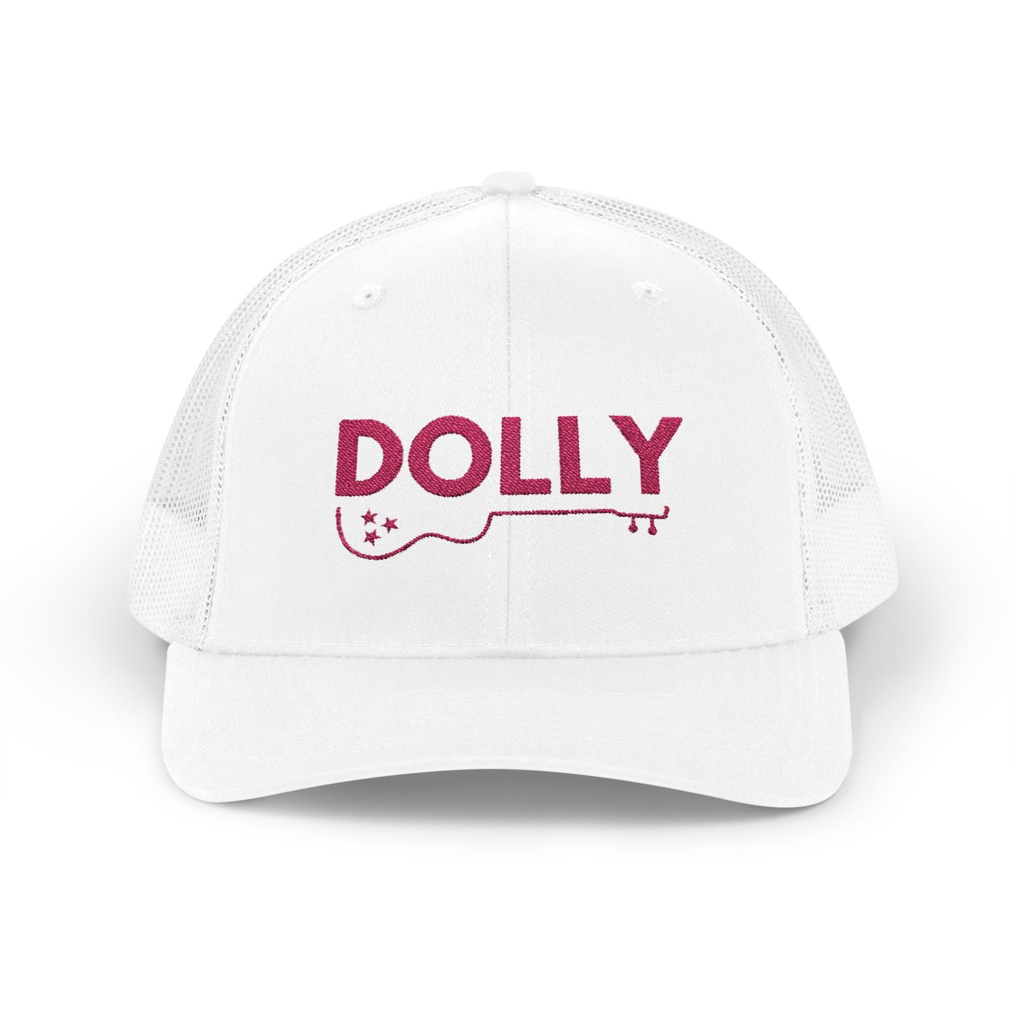 Dolly (Pink Embroidery) Snapback Trucker Cap