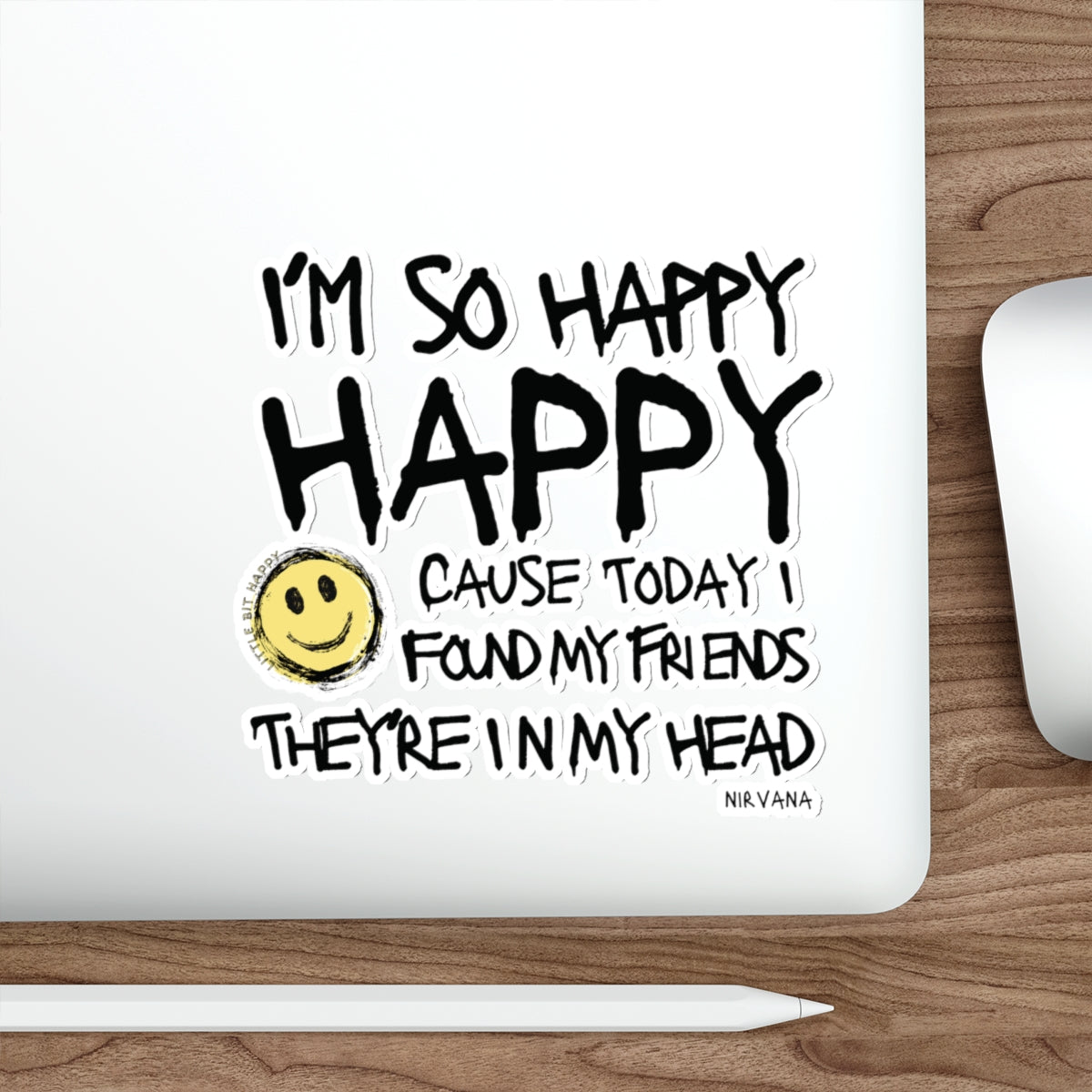 I'm So Happy Die-Cut Stickers