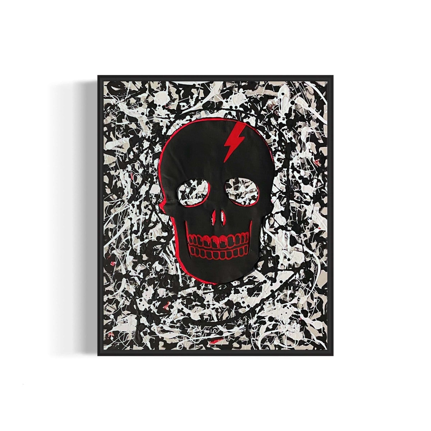 Skeleton Head, 20"x24"