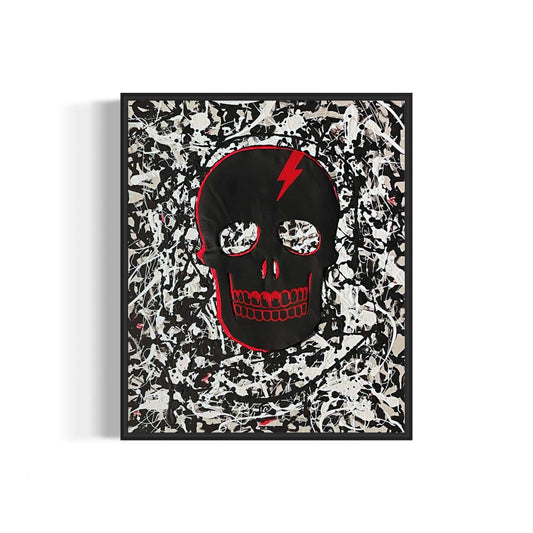 Skeleton Head, 20"x24"