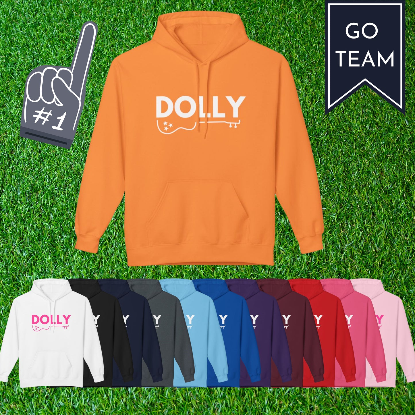 Dolly Unisex Midweight Softstyle Fleece Hoodie