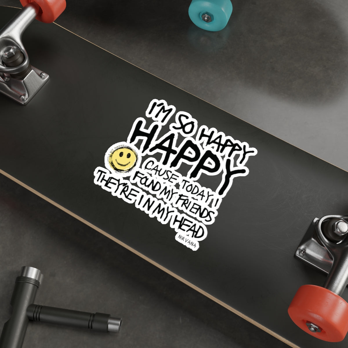 I'm So Happy Die-Cut Stickers