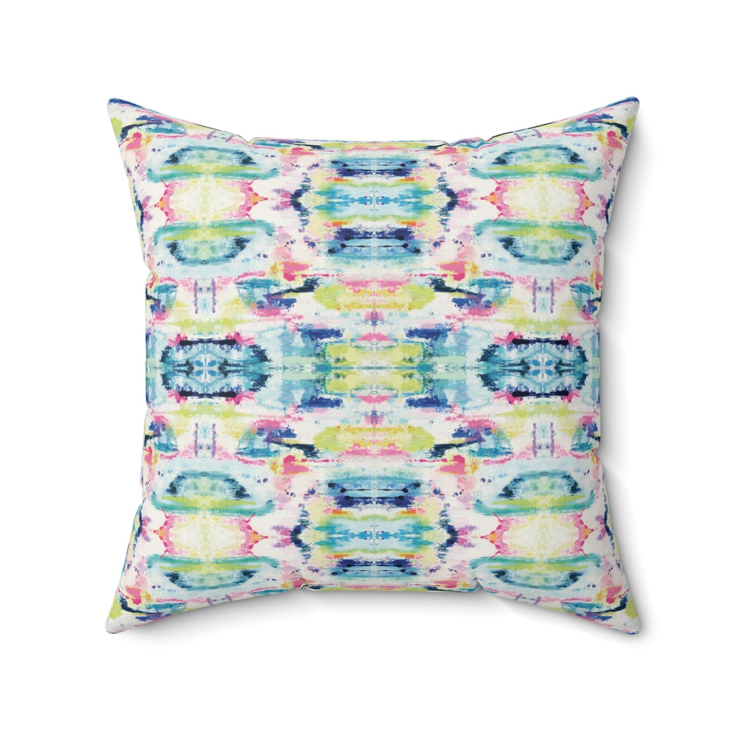 April, Spun Polyester Square Pillow