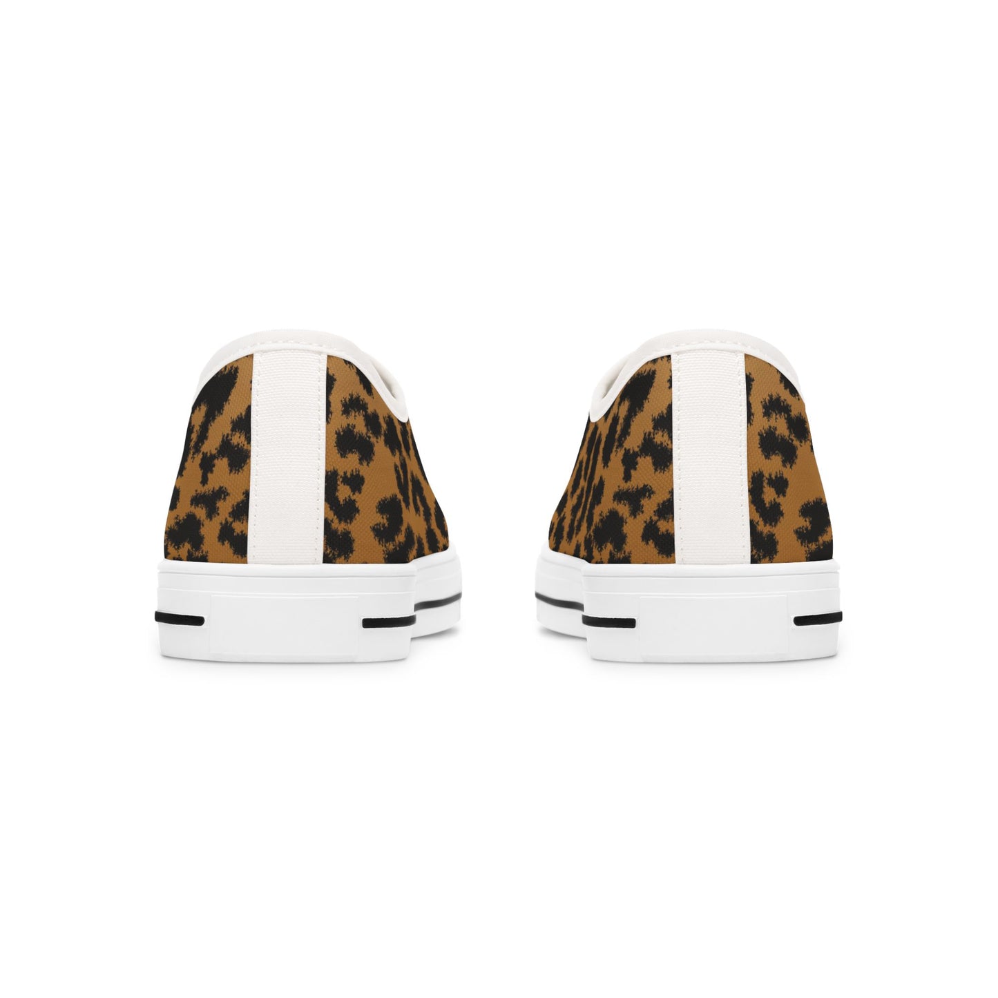 Women's Leopard Print Low Top Sneakers