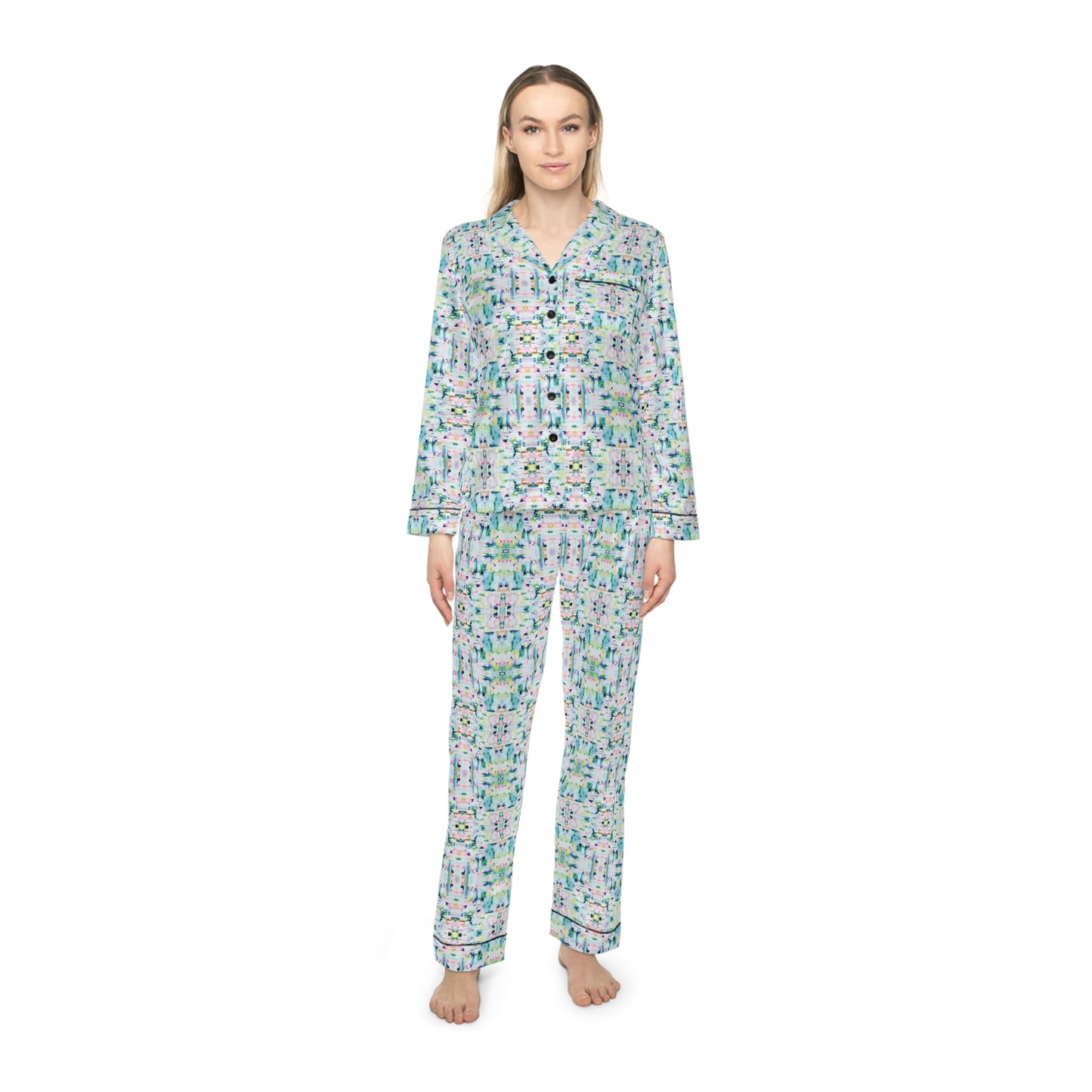 Pony, Women's Satin Pajamas
