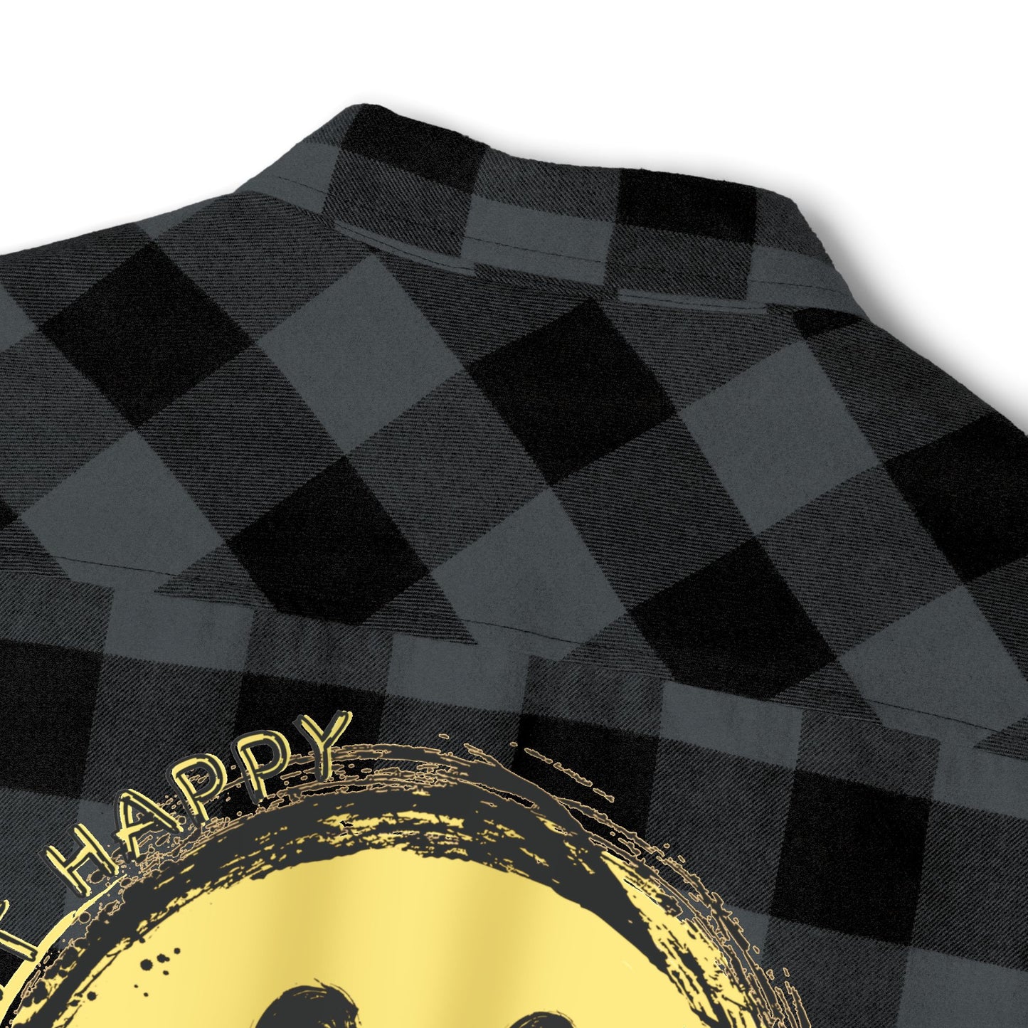 I'm so Happy Unisex Flannel Shirt