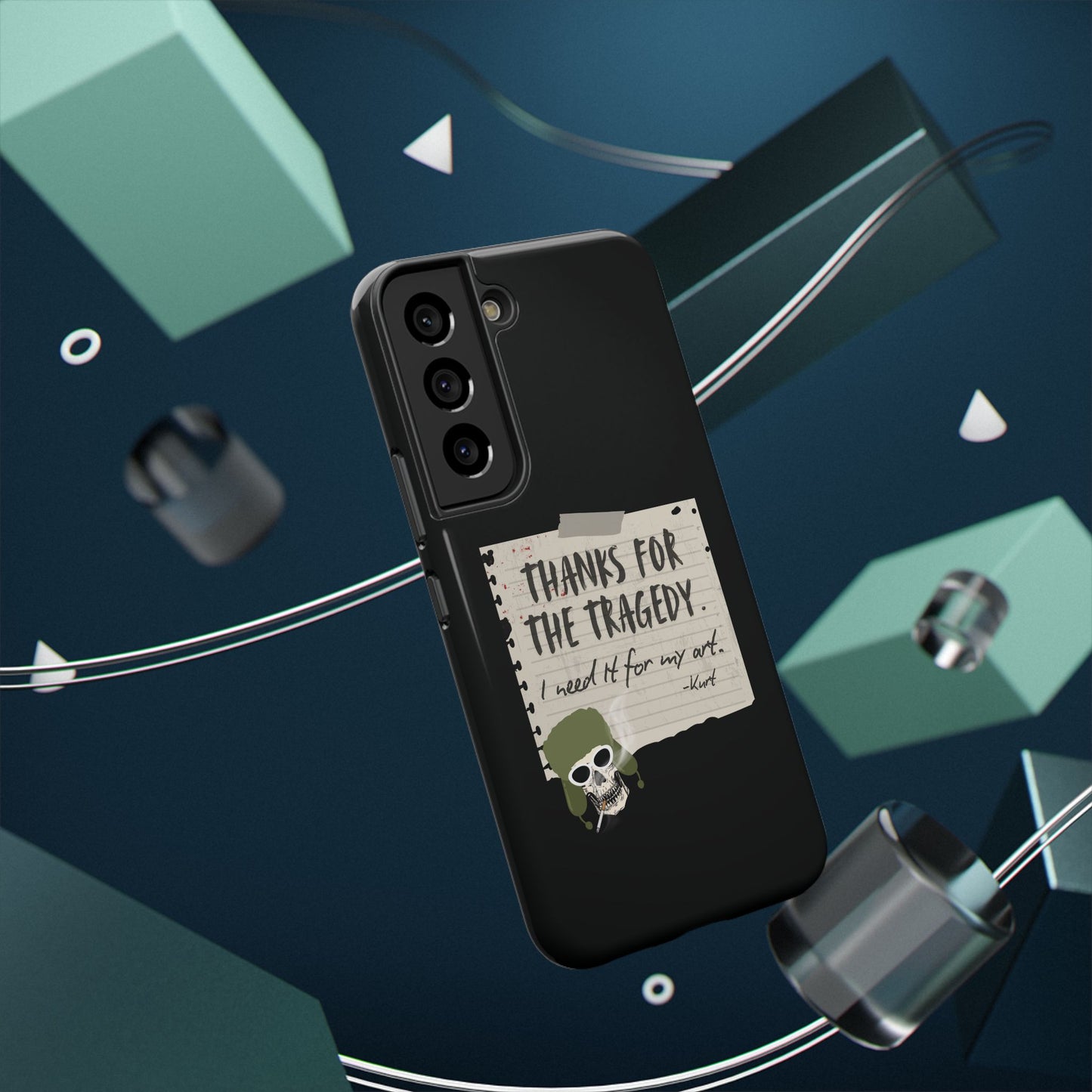 Thanks For The Tragedy, Impact-Resistant Phone Case