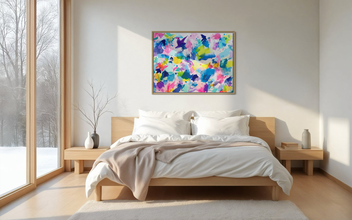 The Marilyn, 30"x40" Original Abstract Grand Millennial Painting