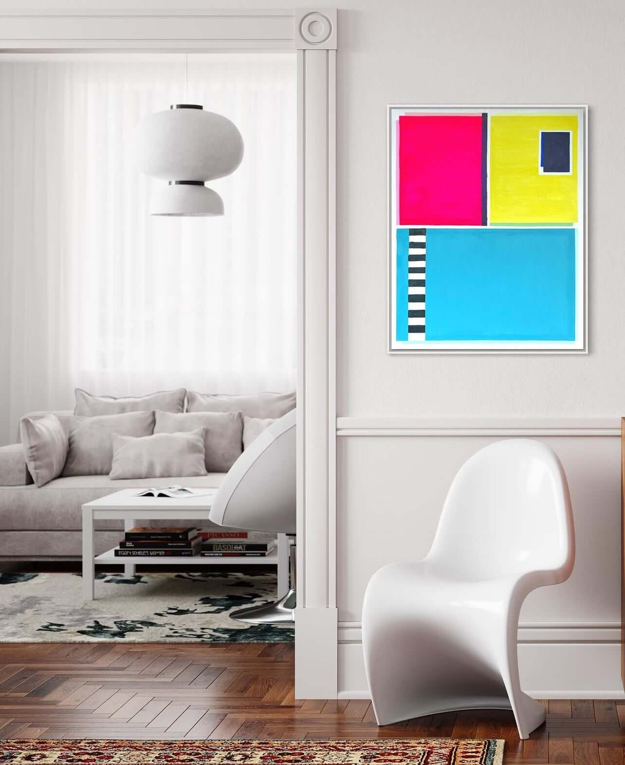 Madonna Mondrian, 24"x30"