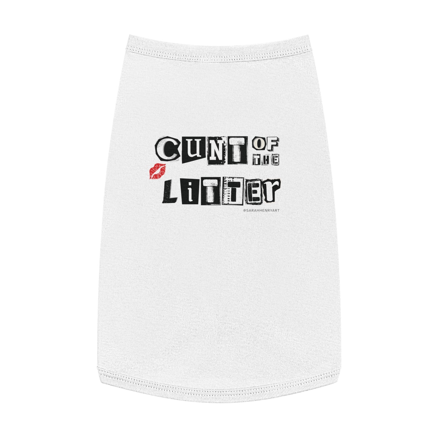 Cunt of the Litter, Pet Tank Top
