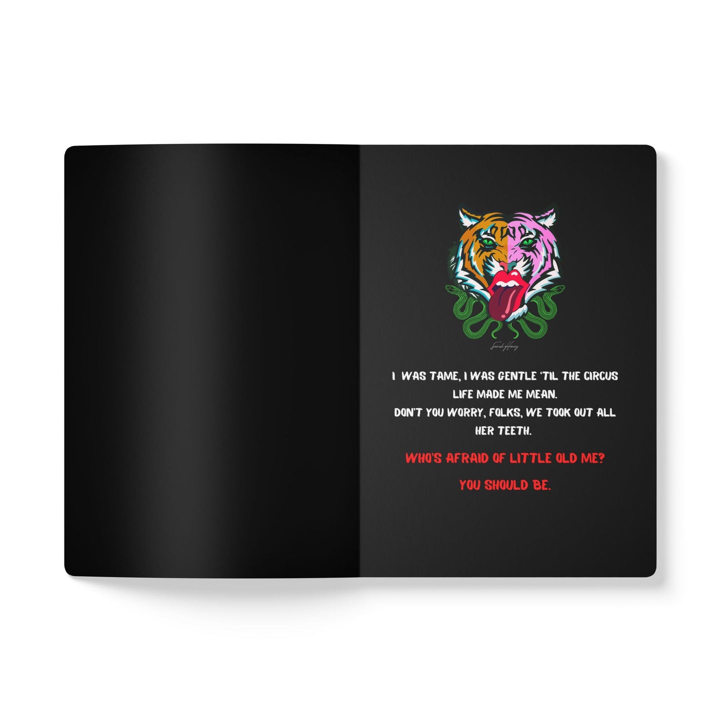 Kali Softcover Journal, Black