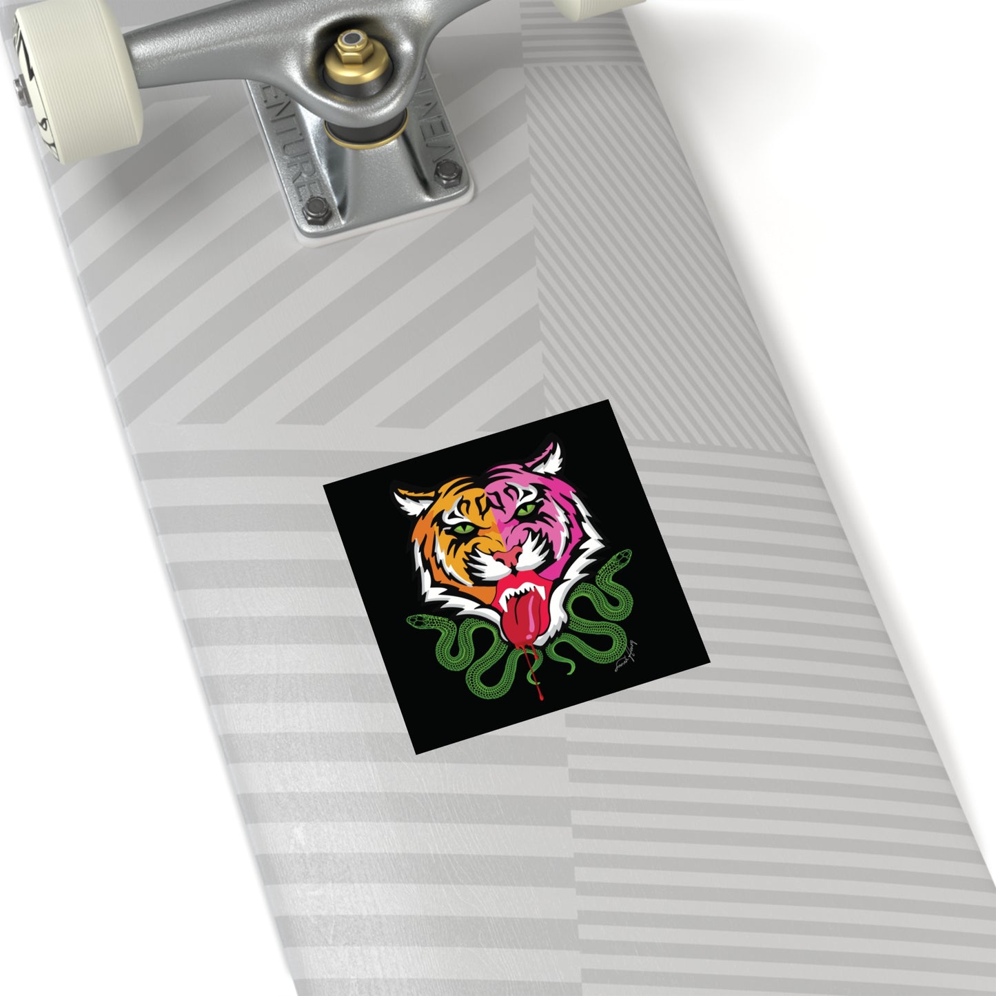 Kali Waterproof Square Sticker