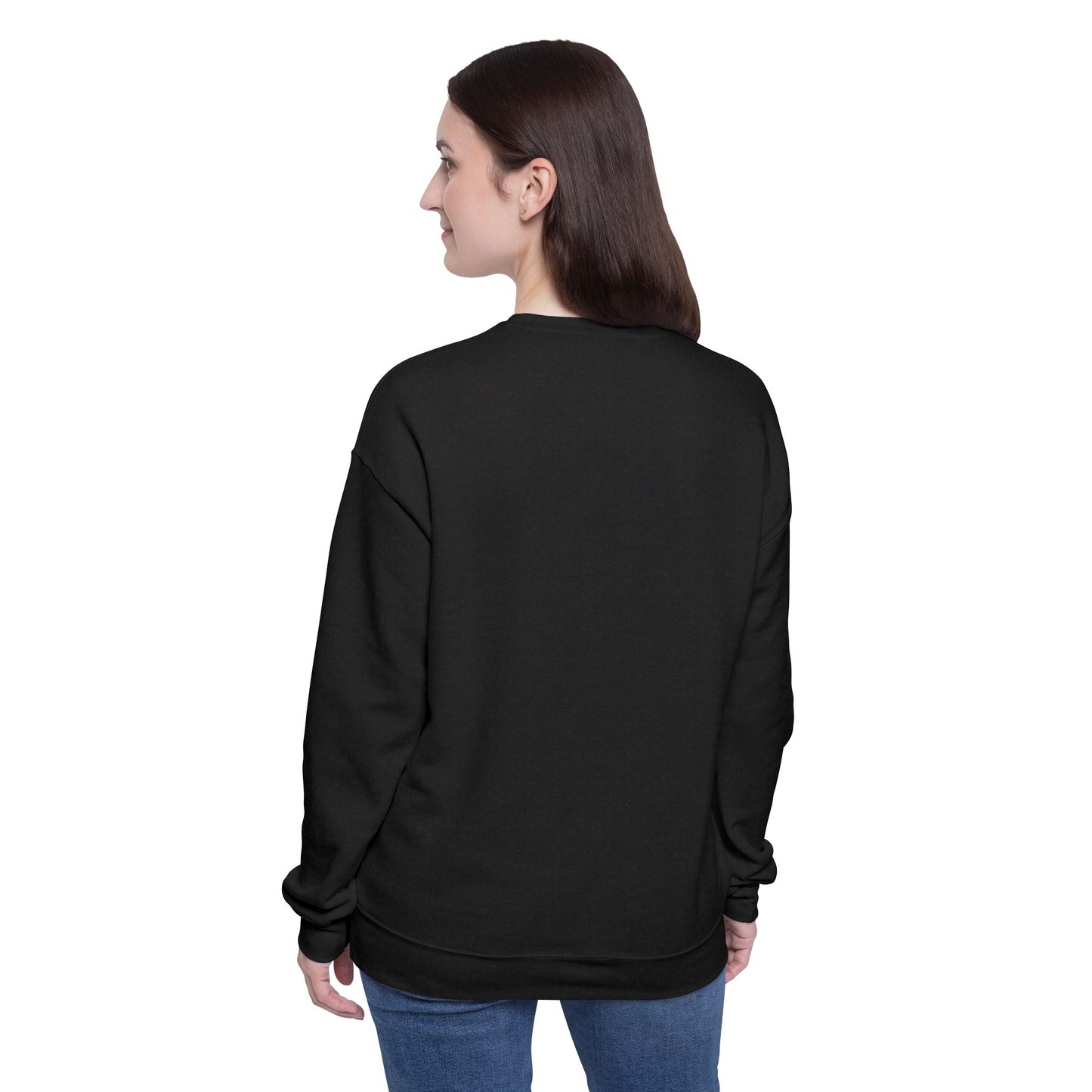 Little Bit Happy Unisex Drop Shoulder Sweatshirt