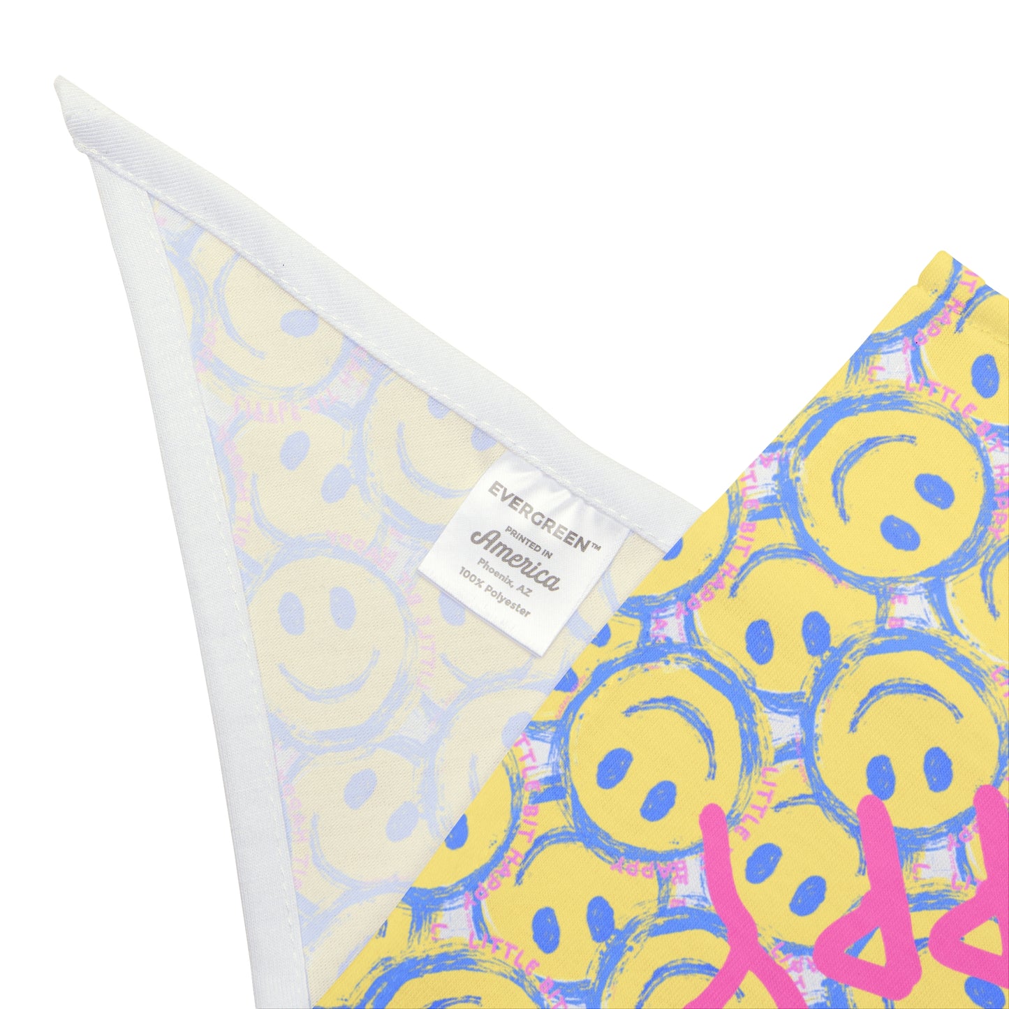 I'm So Happy Pet Bandana