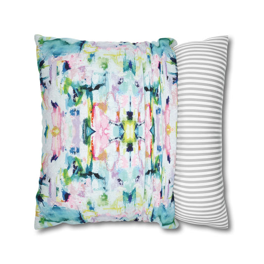 Spun Polyester Square Pillow Cover